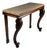English Console Table with Marble For Sale