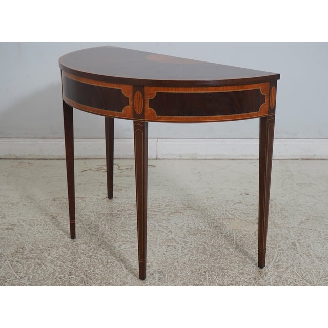 Age: C.2002 Details: Colonial Williamsburg Model 2011 Finish no.47 High Quality Construction Nice Inlay Work Throughout...