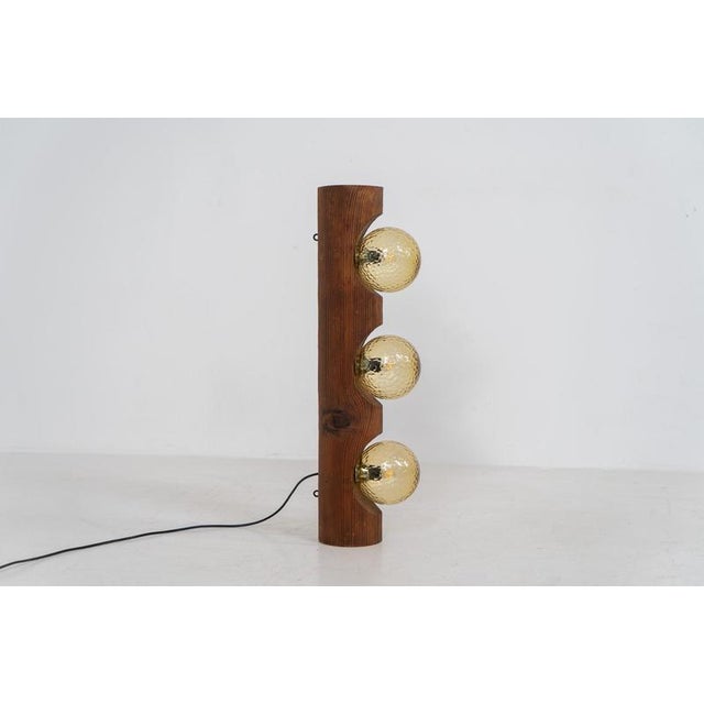 Brown Sculptural Floor Lamp by Temde Leuchten For Sale - Image 8 of 10