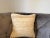 Rustic Hemp Throw Pillow, Natural Golden Wheat Cushion, Handwoven Turkish Anatolian Pillow With Insert, 16x16 In For Sale - Image 4 of 7