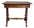 Antique Wooden Desk Table with Drawer Compartments from Artigianato Italiano For Sale