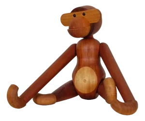 Large Monkey Figurine by Kay Bojesen, 1970s