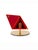 Table Lamp Sculpture Model the Tetrahedron the Fire by Salvator Dali, Milan, 1980s For Sale - Image 4 of 18
