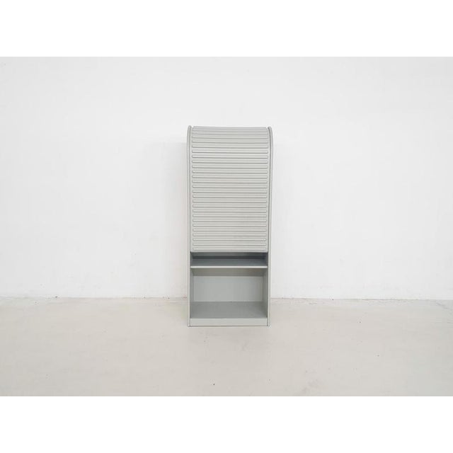 Pastoe Grey Design Cabinet by Aldo Van Den Nieuwelaar for Pastoe the Netherlands, 1970s For Sale - Image 4 of 6