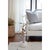 Bring the feel of an upscale lounge to your home, where you can sip and relax with the Trillium Martini / Side Table....