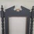 Early 20th Century Victorian Eastlake Style Black Pier Mirror Frame, Architectural Turned Column Wall Surround, Large 55.5 Inch For Sale - Image 10 of 14