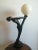 Large Art Deco Style Female Figure Table Lamp, 1970s For Sale - Image 6 of 17