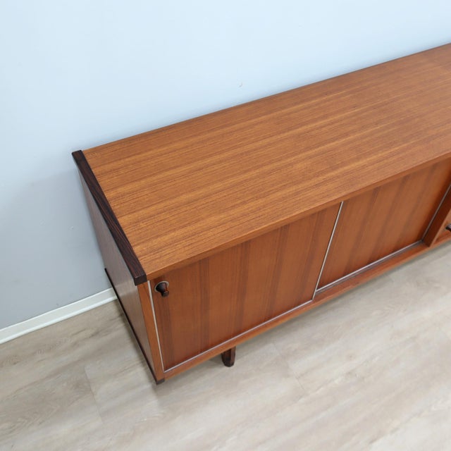 Italian Teak Sideboard by George Coslin for 3V, 1950s For Sale - Image 10 of 13
