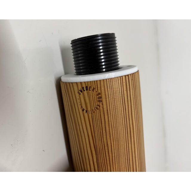 Pine Wall Lights by Uno Kristiansson for Luxus, 1970s, Set of 2 For Sale - Image 9 of 11