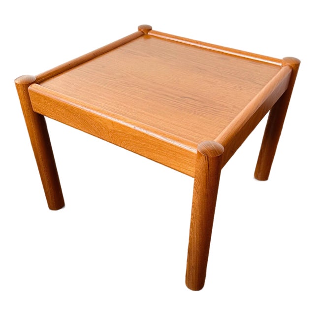 Danish Teak Accent or Coffee Table For Sale