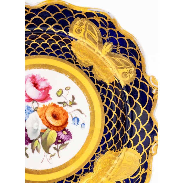 Limoges, France French Gilt & Hand-Painted Porcelain Tableware, 8 For Sale - Image 4 of 18