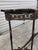 1930s Antique Oscar Bach Neoclassical Style Bronze & Wrought Iron Console Table With Marble Top For Sale - Image 5 of 12