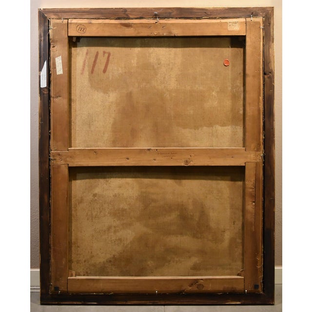 Lucas de la Haye / Luca Fiammingo, Saint Cecilia, 1650, Oil on Canvas, Framed For Sale - Image 10 of 11