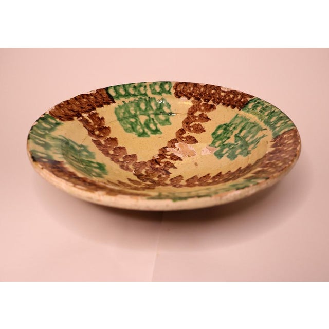 Vintage Handmade Clay Bowl or Plate, 1930s For Sale - Image 16 of 16