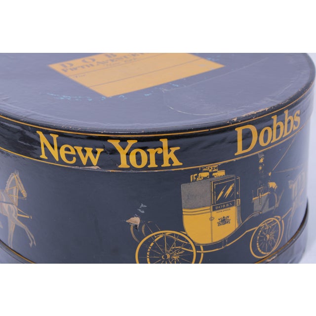 Set of 3 Vintage Hat Boxes Oval & Round by Dobbs For Sale - Image 12 of 14