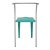 Italian Turquoise Chairs by Phillippe Stark from Kartell, 1988, Set of 4 For Sale - Image 3 of 7