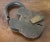 American Very Large Antique 19th Century Folk Art Iron and Brass Padlock For Sale - Image 3 of 12