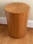 Vintage Mid-Century Modern Round Cylinder Drum Barrel Table For Sale In New York - Image 6 of 9
