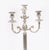 Antique Large Silver Plated Four Light Candelabra, Set of 2 For Sale - Image 15 of 18