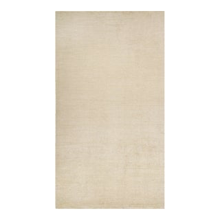 Rug & Kilim’s Solid Beige-Brown Rug in Tone-on-Tone Contemporary Style -11'x20' For Sale
