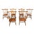 Vintage Ethan Allen Windsor Fan Back Dining Chairs. Set of 6 For Sale