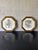 Late 20th Century Pair of Vintage Italian Botanical Prints in Gilt Octagonal Frames, Made in Italy For Sale - Image 5 of 5