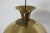 Industrial Brass Model P65 Pendant Lamp or Chandelier by Florian Schulz, Germany, 1976 For Sale - Image 3 of 11