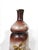 Vintage Hand-Painted Moriage Style Gourd Vase With Raised Floral Detail For Sale - Image 13 of 14