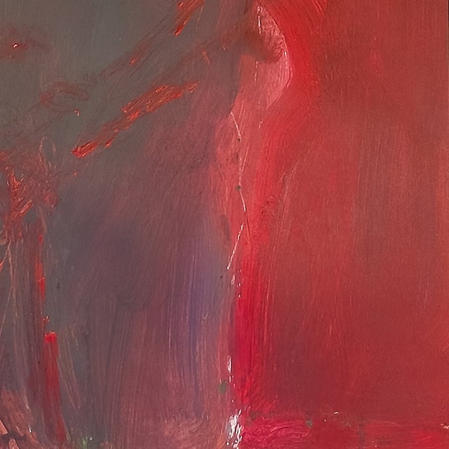 Lady in Red - Virginia Cohn Parkum, C. 1980s For Sale In San Diego - Image 6 of 8