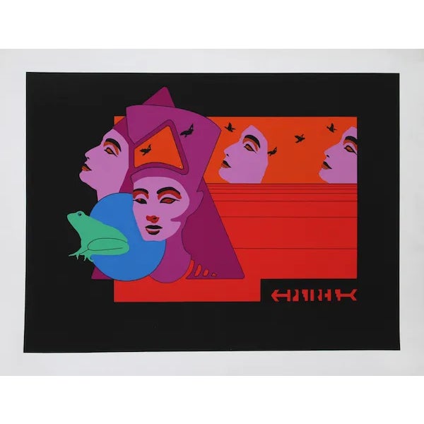 Guy Pierce, "Nephertiti," Serigraph For Sale