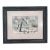 1970s J. Everett Draper Original Coastal Watercolor of Seagulls Over Beach. For Sale