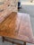 Wood 19th Century Desk Table With Metal Accents For Sale - Image 7 of 14