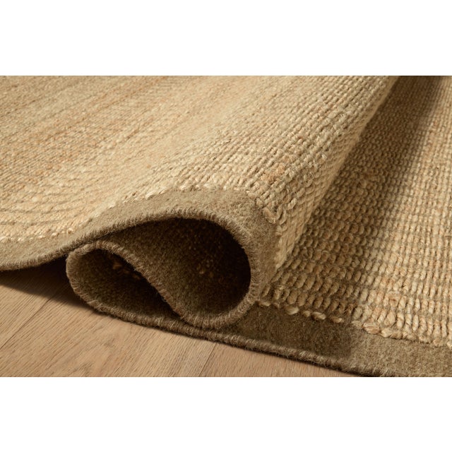 Loloi Rugs Amber Lewis x Loloi Lilah Natural / Bark 5'-0" x 7'-6" Area Rug For Sale - Image 4 of 7