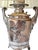 Chinoiserie Antique Late 19th Century Silver-Plated Oil Lamp Converted to Table Lamp With Bird & Floral Decoration, 23" For Sale - Image 3 of 14