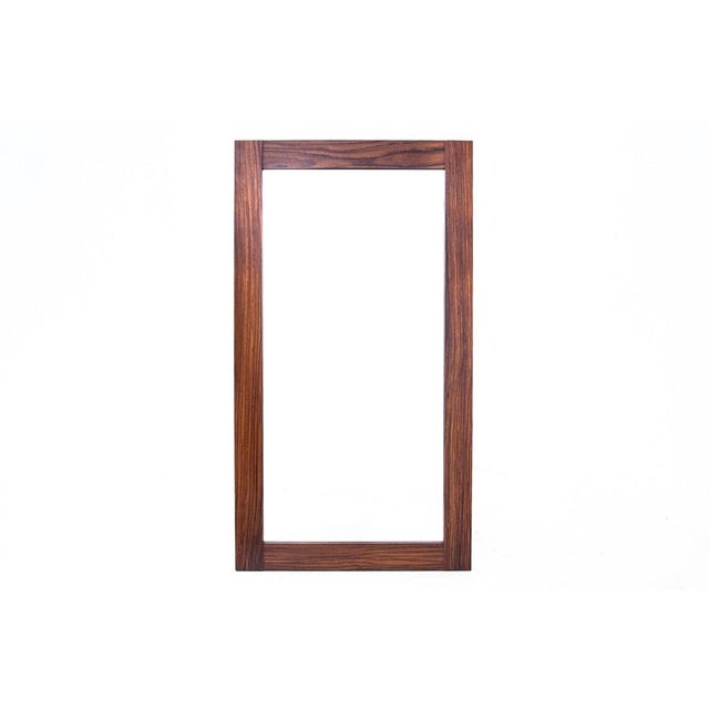 1960s Rosewood Mirror and Commode, 1960s, Set of 2 For Sale - Image 5 of 13
