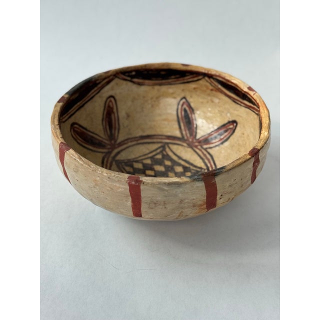 Early 20th Century North African Berber Pottery Bowl For Sale - Image 9 of 11