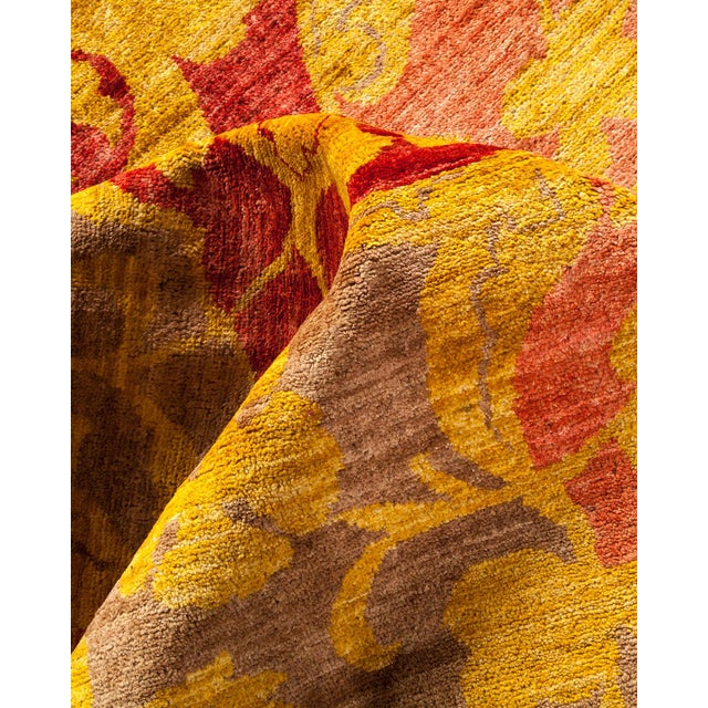 Textile Eclectic Collection Hand-Knotted Area Rug - 8' 10" X 11' 8" For Sale - Image 7 of 10