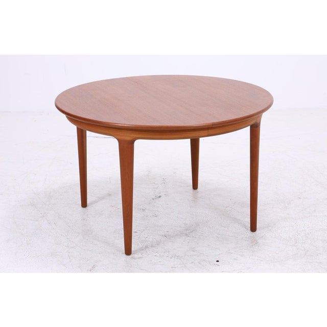 Vintage Danish Extendable Dining Table in Teak by Johannes Andersen, 1960s For Sale - Image 16 of 16