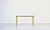 Metal Tubular Brass and Smoked Glass Coffee Table, 1960s For Sale - Image 7 of 9