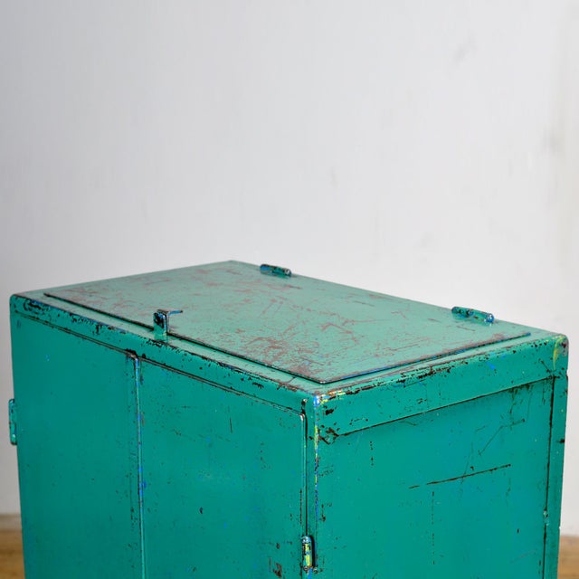 Industrial Iron Cabinet, 1970s For Sale - Image 13 of 17