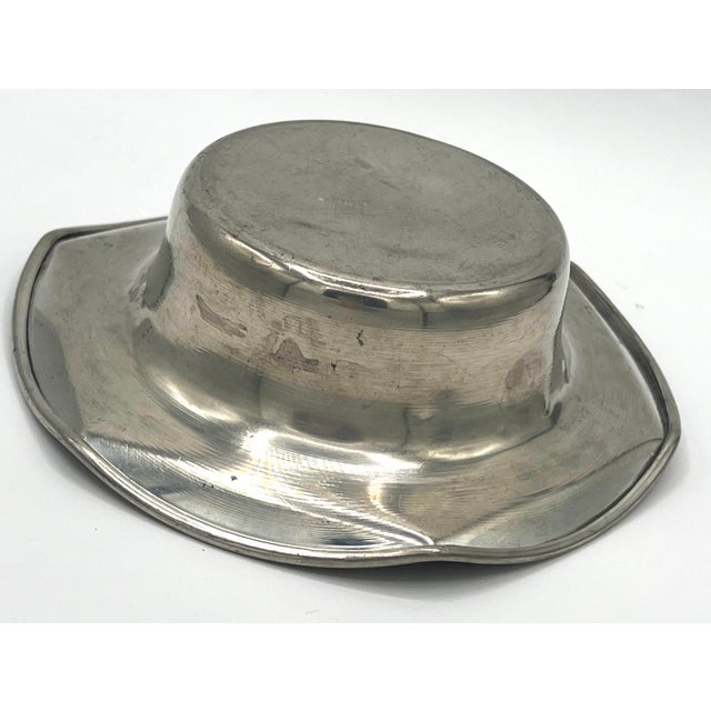18th Century English Pewter Dish For Sale - Image 4 of 4