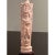 Exquisite 9.5-inch hand-carved bone figurine depicting a multi-armed deity standing atop a detailed lotus base. This...