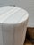 Transitional Lee Industries Sunbrella Drum Ottoman For Sale - Image 3 of 12