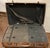 Brown Early 20th C Leather Trunk Repurposed as a Coffee W Glass Top For Sale - Image 8 of 11