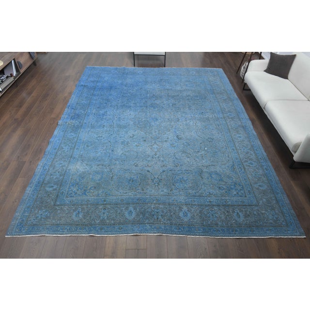 Vintage Persian Hand-Knotted area rug is a semi-antique vintage area rug. The '70s Eastern region of Anatolian's unique...