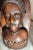 1940s Hand Carved Balinese Indonesian Bali Lady Bust Wood Carving Sculpture For Sale - Image 11 of 13