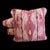 Textile Steve Chase Modern Ikat Print in Pink and Tan Designed Pillow For Sale - Image 7 of 10