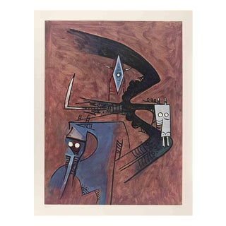 Wifredo Lam, Untitled, 1970s, Lithograph For Sale