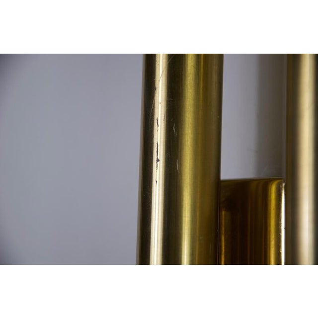 Brass Wall Lamps attributed to Sciolari, Italy, 1960s, Set of 2 For Sale - Image 12 of 13