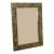 Faux Marble Geometric Framed Wall Mirror 47' x 36" For Sale